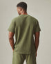 Men's Waffle Crew Tee - Fern